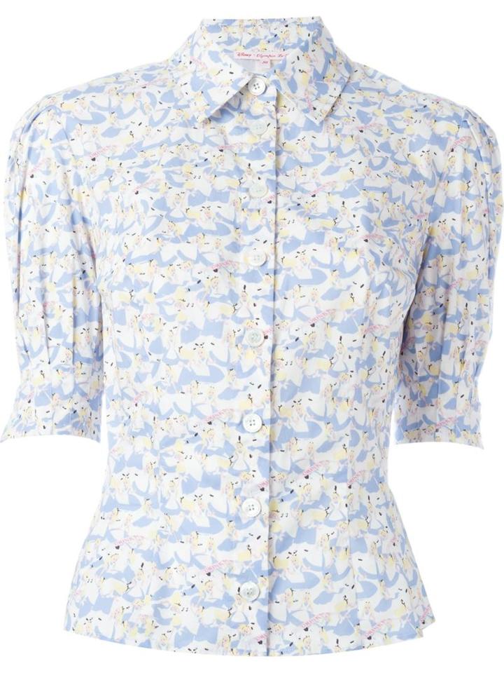 Olympia Le-tan 'white Rabbit' Shirt