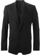 Dolce & Gabbana Three-piece Suit, Men's, Size: 48, Black, Spandex/elastane/cupro/viscose/virgin Wool
