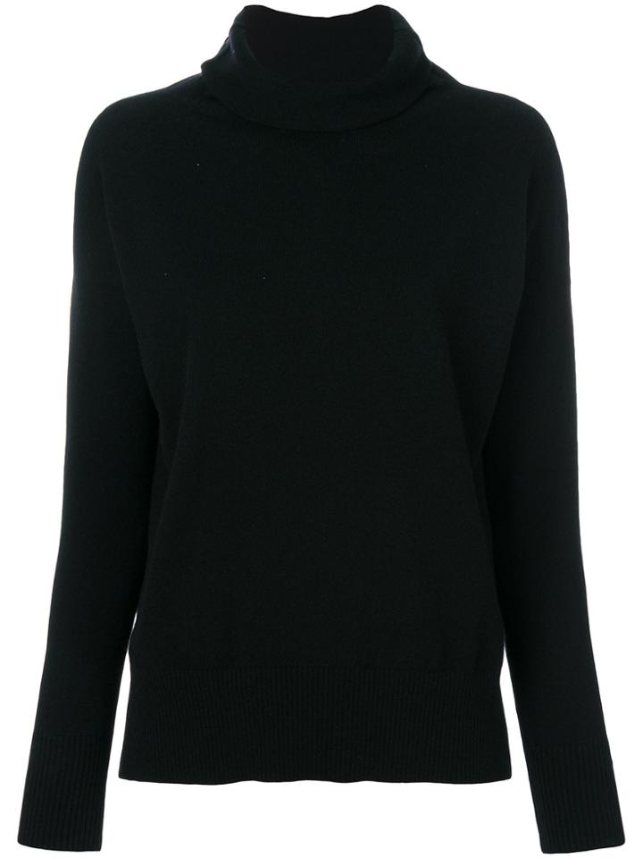 Cruciani Classic Roll-neck Sweater - Black