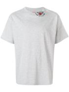 424 Fairfax Printed Collar T-shirt - Grey