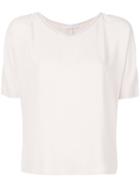 Fabiana Filippi Beaded Trim Detail Blouse - Pink & Purple
