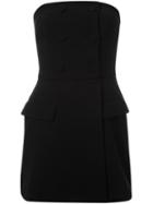 Rebecca Vallance 'courtside' Tuxedo Top, Women's, Size: 6, Black, Polyurethane