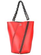 Proenza Schouler Bucket Tote Bag, Women's, Red, Calf Leather