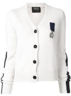 Markus Lupfer Embellished Detail Cardigan - White