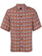 Prada Patterned Shirt - Yellow