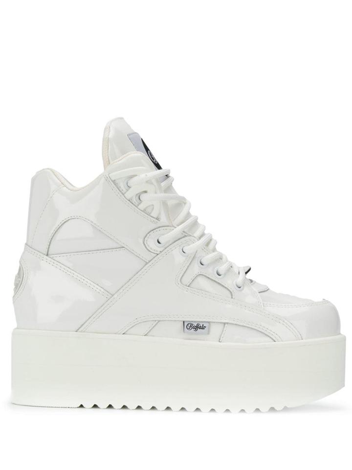 Buffalo X Junya Watanabe Chunky Platform Trainers - White