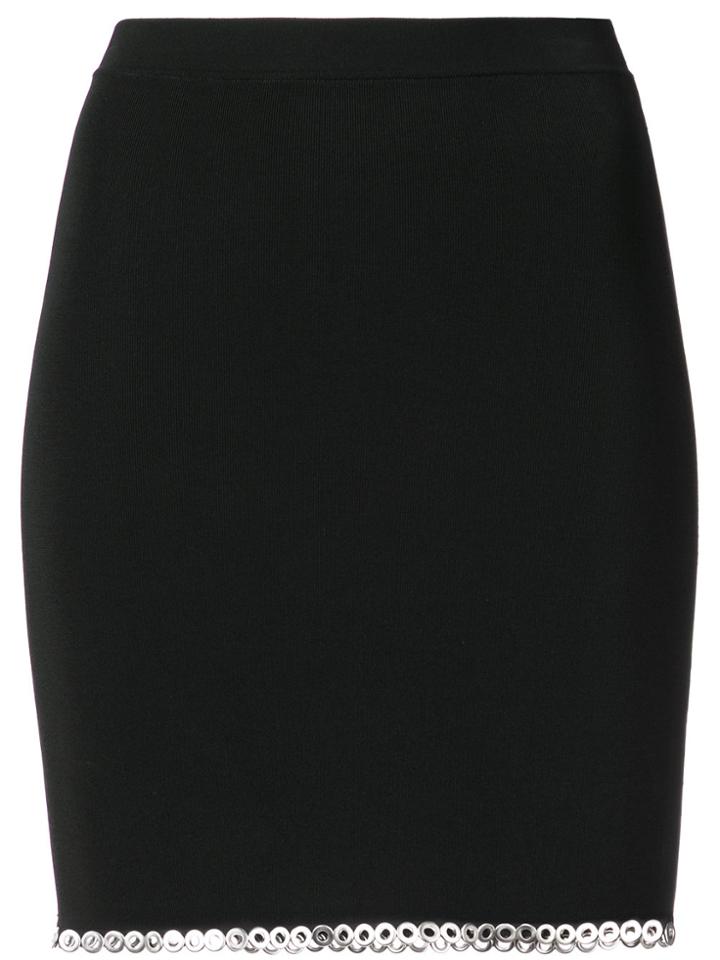 Alexander Wang Studded Mini Skirt - Black