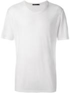 T By Alexander Wang Round Neck T-shirt - Nude & Neutrals