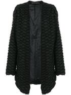 Federica Tosi Embroidered Detail Cardigan - Black
