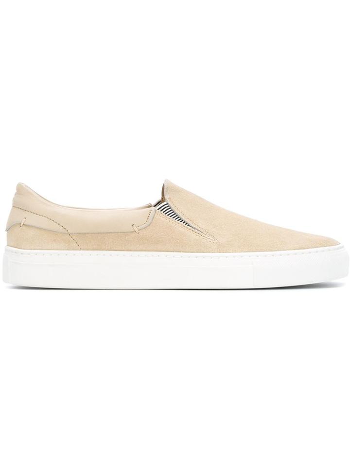 Hypnotic Yellow Slip-on Sneakers, Men's, Size: 41, Nude/neutrals, Rubber/leather