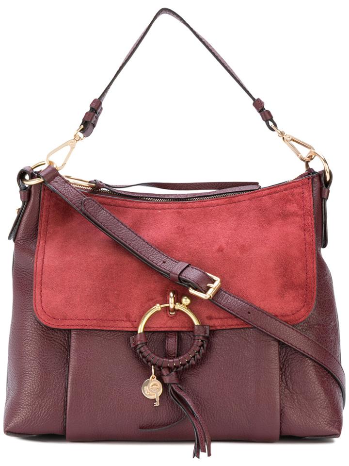 See By Chloé Contrast Joan Satchel - Red