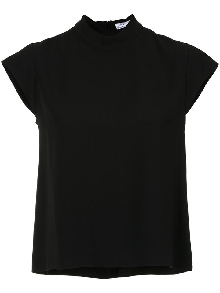 Nk Turtle Neck Blouse - Black