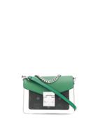 Mcm Mini Colour Block Bag - Green