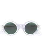 Cutler & Gross Round Framed Sunglasses - Nude & Neutrals