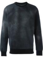 Diesel Tie Dye Sweatshirt, Men's, Size: Xl, Grey, Cotton