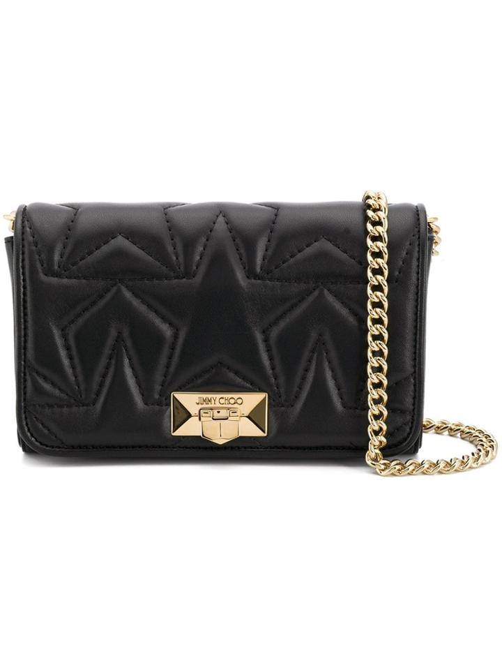 Jimmy Choo Helia Clutch Bag - Black