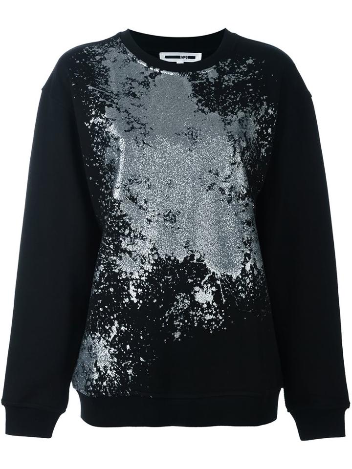Mcq Alexander Mcqueen Metallic Effect Sweatshirt
