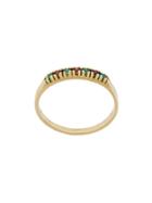 Angostura Stone Embellished Ring - Gold