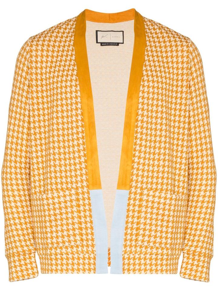 Prévu Giovinco Check Cardigan - Neutrals