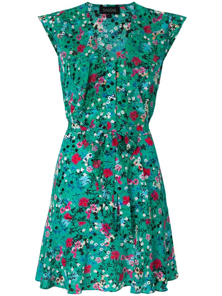 Saloni Katie Dress - Green