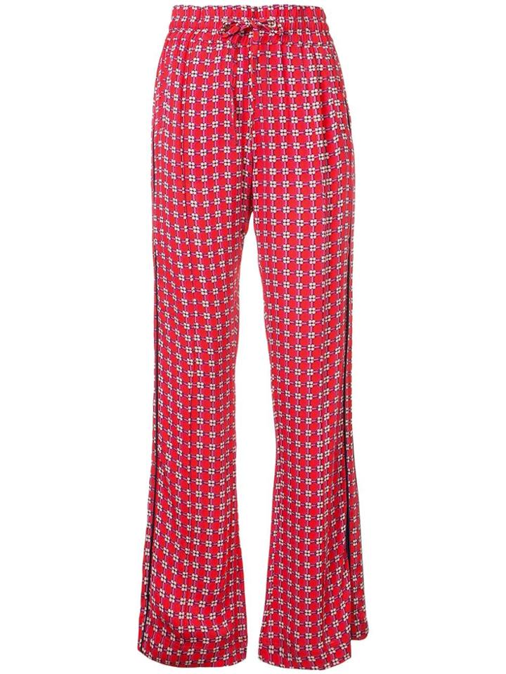 Baum Und Pferdgarten Pearly Pills Print Trousers - Red