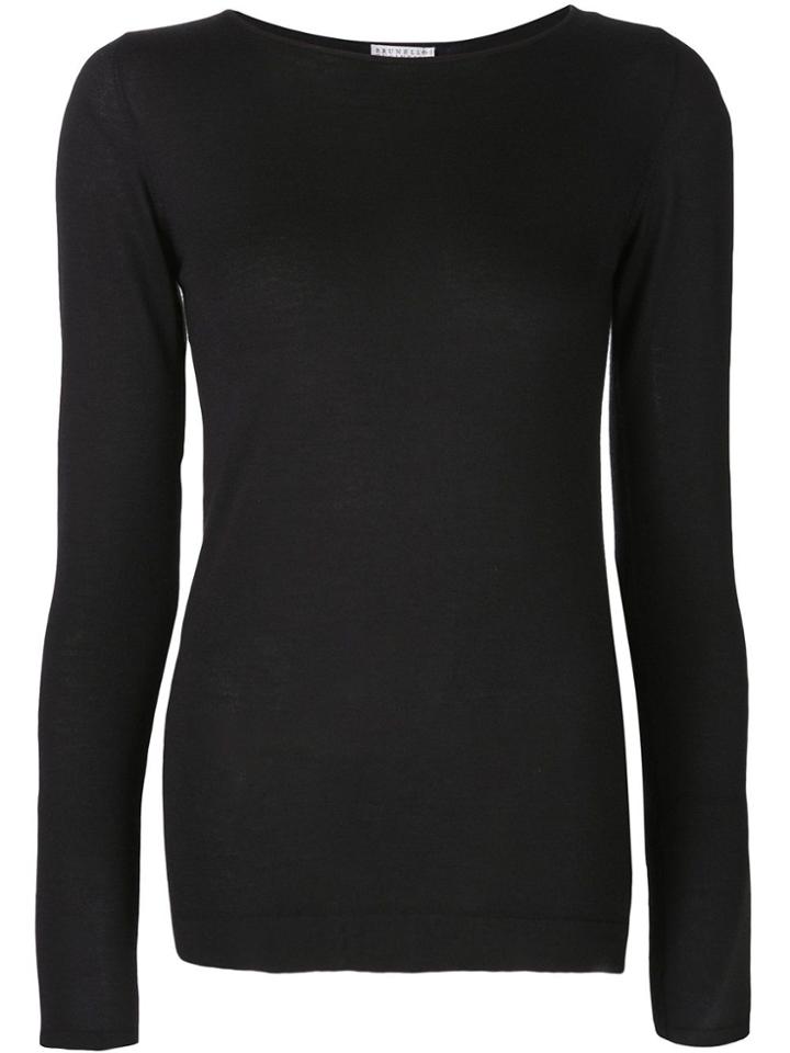 Brunello Cucinelli Crew-neck Sweater - Black