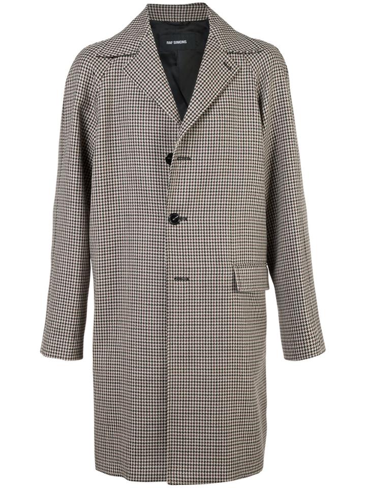Raf Simons Single-breasted Coat - Brown