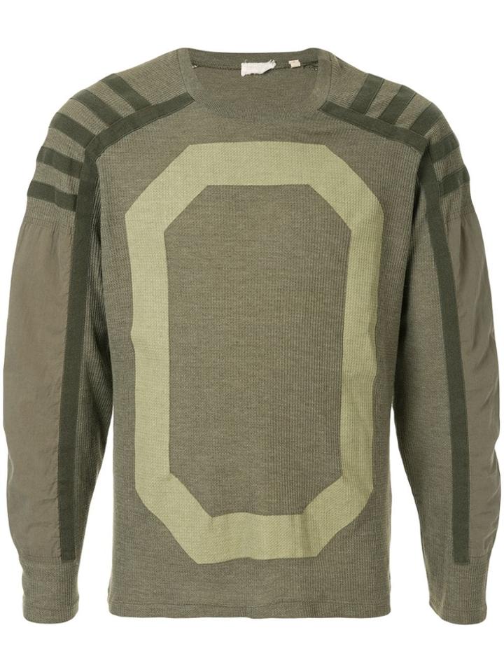 Helmut Lang Pre-owned 1999 Bondage Longsleeved T-shirt - Green
