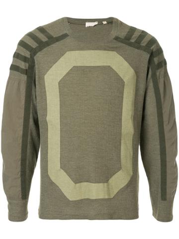 Helmut Lang Pre-owned 1999 Bondage Longsleeved T-shirt - Green