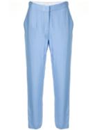 Rosetta Getty Cropped Tapered Trousers - Blue