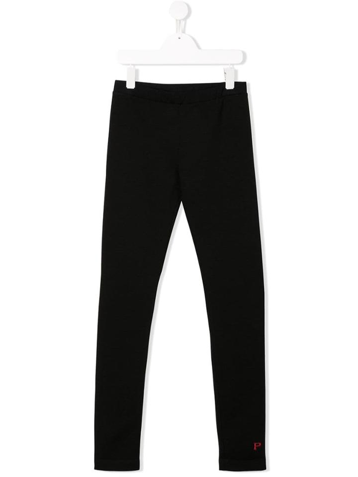 Philosophy Di Lorenzo Serafini Kids Teen Plain Leggings - Black