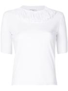 Sonia Rykiel Frayed Neck Blouse - White