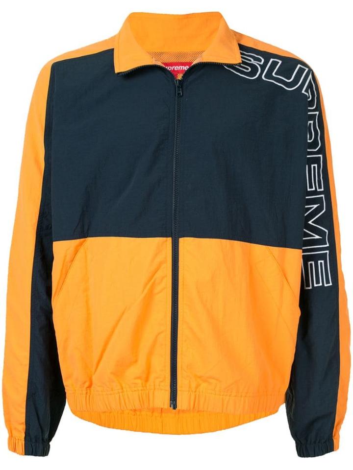 Supreme Split Track Jacket - Orange
