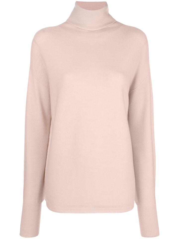 Molli Ferta Turtleneck Jumper - Pink & Purple