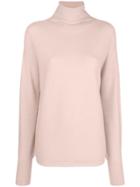 Molli Ferta Turtleneck Jumper - Pink & Purple