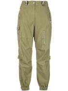 Alexander Wang Stud Detail Cargo Pants - Green