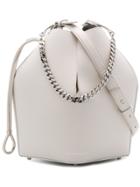 Alexander Mcqueen Bucket Bag - White