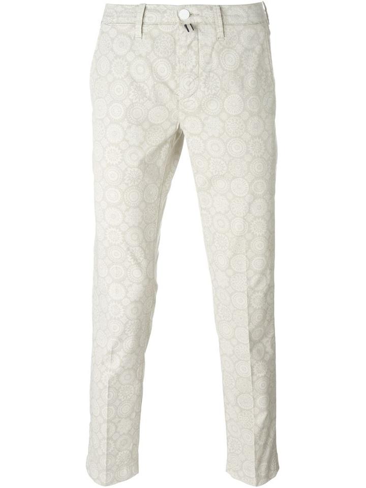 Jacob Cohen Floral Print Trousers