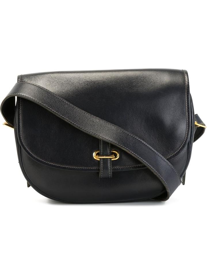 Hermès Vintage Balle De Golf Bag - Blue