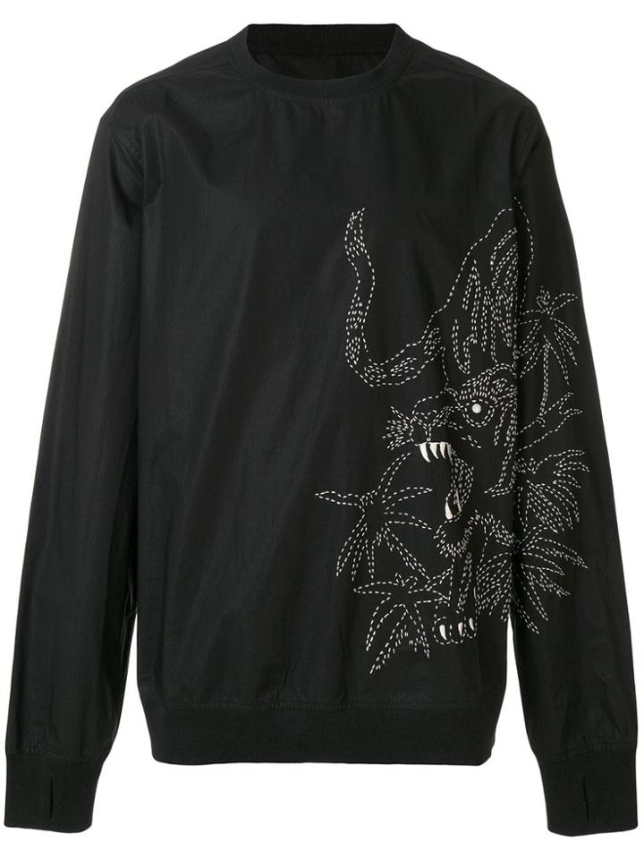 Maharishi Oversized Embroidered Sweatshirt - Unavailable