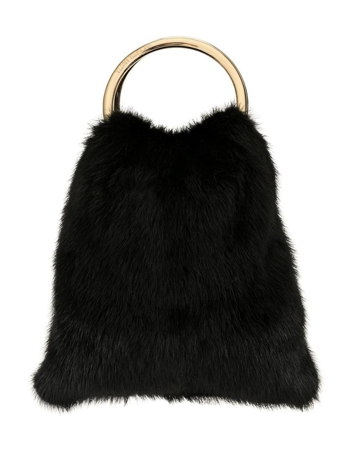 Simonetta Ravizza Furrissima Mini Bag - Black