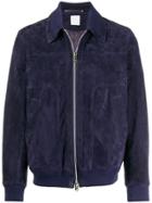 Paul Smith Zip Front Jacket - Blue