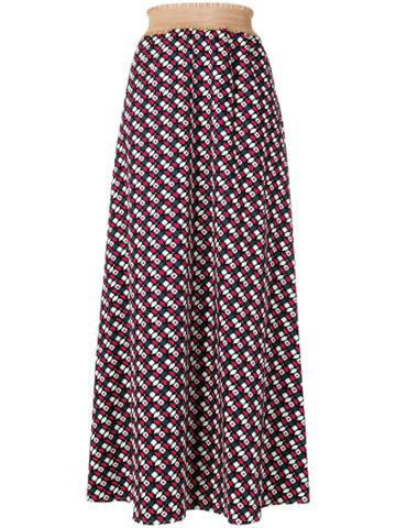 Daniela Pancheri Geometric Print Skirt - Multicolour