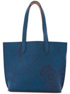 Hermès Vintage Karimi Mm Shopping Bag - Blue
