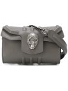 Philipp Plein 'sea Skull' Crossbody Bag, Women's, Grey