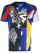 Versace Jp Collage T-shirt - Blue