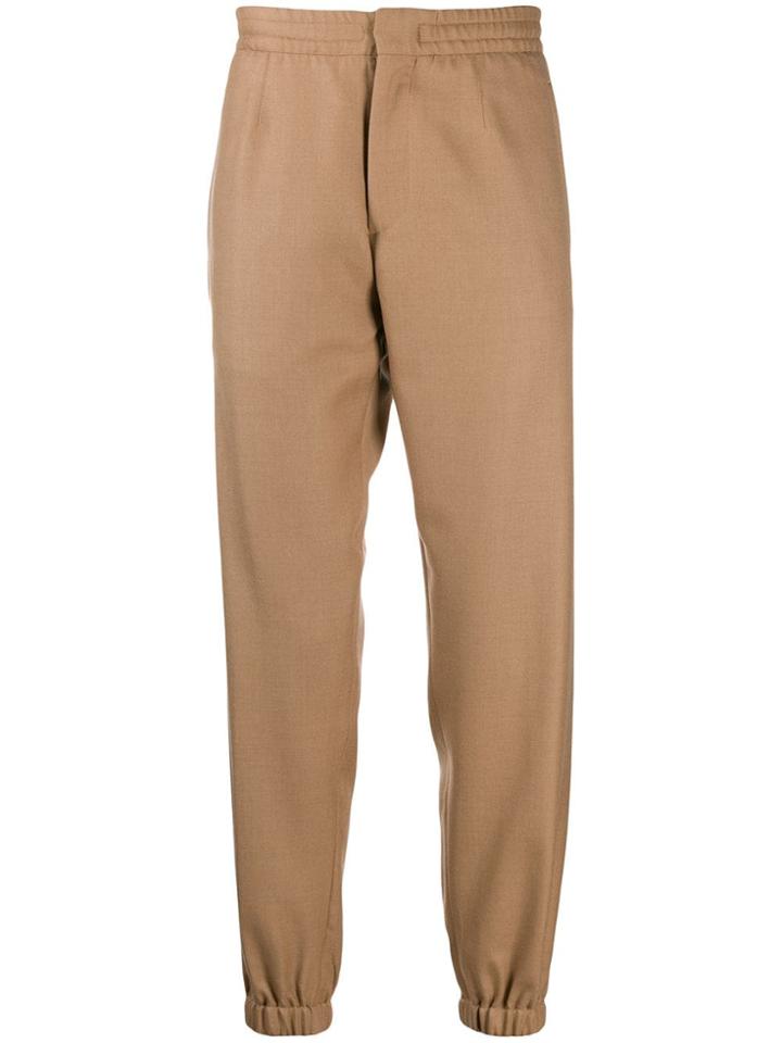 Ermenegildo Zegna Elasticated Waist Trousers - Neutrals