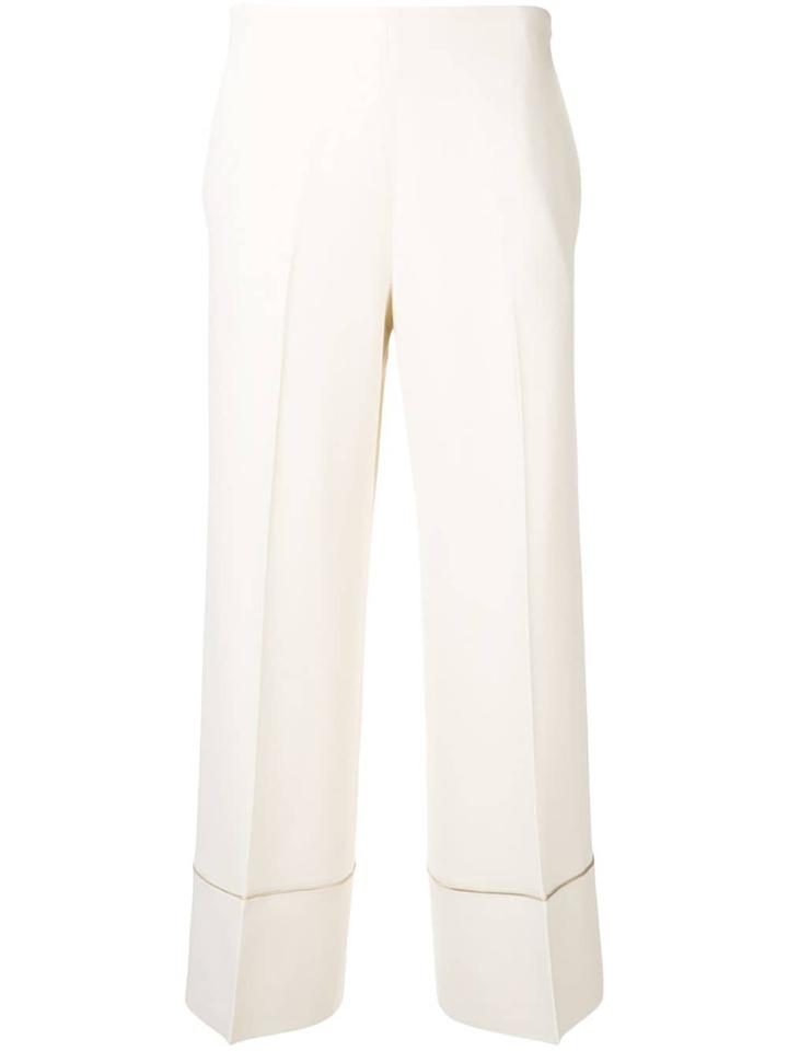 Antonelli Thelma Cropped Trousers - White