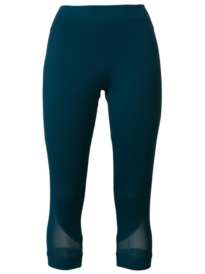 Adidas By Stella Mccartney 3/4 Training Leggings - Blue
