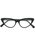 Stella Mccartney Eyewear Cat Eye Frame Glasses - Black